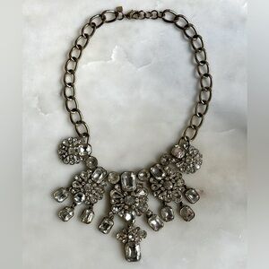 Banana Republic Silver Seas Statement Necklace